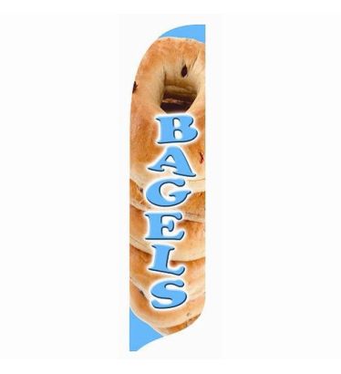 2'x11' Bagels Wave Banner
