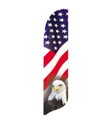 2'x11' Eagle Wave Banner