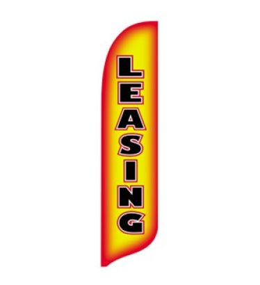 2'x11' Leasing Wave Banner