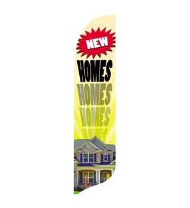 2'x11' New Homes Wave Banner