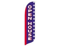 2'x11' Open House Wave Banner