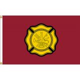 3'x5' Fire Department Outdoor Nylon Flag