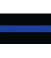 Window Decal - Thin Blue Line Static Cling