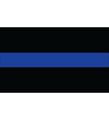 Window Decal - Thin Blue Line Static Cling