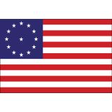 3'x5' Cross of Burgundy Nylon Outdoor Flags