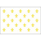 3'x5' Fleur-De-Lis (White-23) Nylon Outdoor Flags