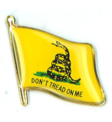 Gadsden Flying Flag Lapel Pin