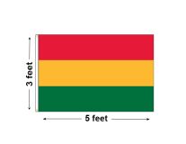 3'x5' Bolivia Nylon Outdoor Flag