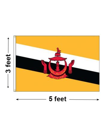 3'x5' Brunei Darussalam Nylon Outdoor Flag