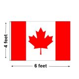 4'x6' Canada Nylon Outdoor Flag