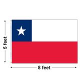 5'x8' Chile Nylon Outdoor Flag