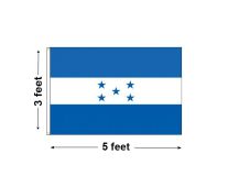 3'x5' Honduras Nylon Outdoor Flag