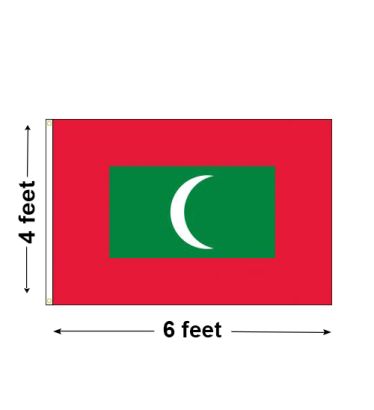 4'x6' Maldives Nylon Outdoor Flag