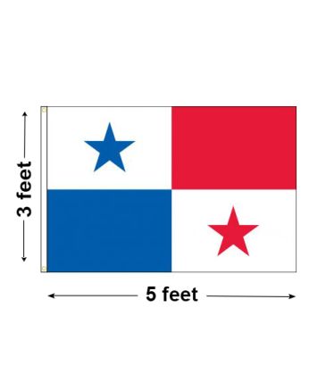 3'x5' Panama Nylon Outdoor Flag
