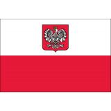 Poland (with Eagle) Flags