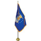 3'x5' U.S. Air Force Indoor & Parade Flag - Gold Fringe