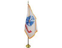 3'x5' U.S. Army Indoor & Parade Flag - Gold Fringe