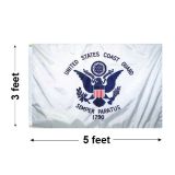 3'x5' U.S. Coast Guard Outdoor Nylon Flag