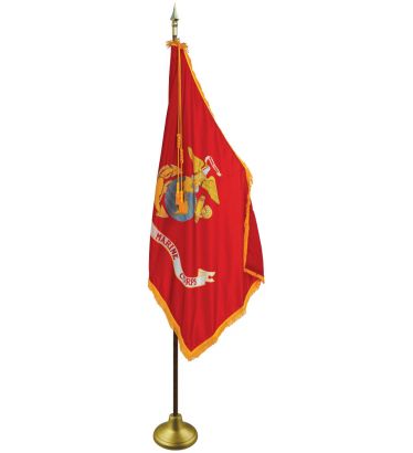 3'x5' U.S. Marine Corps Indoor & Parade Flags