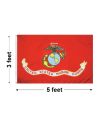 3'x5' U.S. Marine Corps Outdoor Nylon Flag