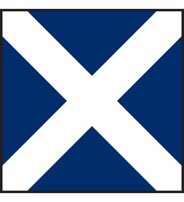 Mike Flag - I am Stopped - Individual Flag with Ash Toggles