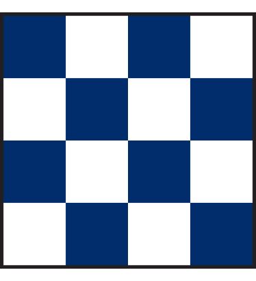 November Flag - No - Individual Flag with Ash Toggles