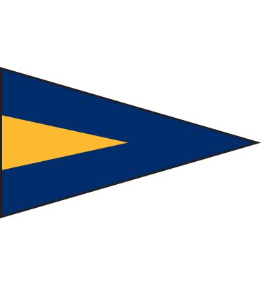 1st Repeater - Individual Flag with Brass Snaphooks