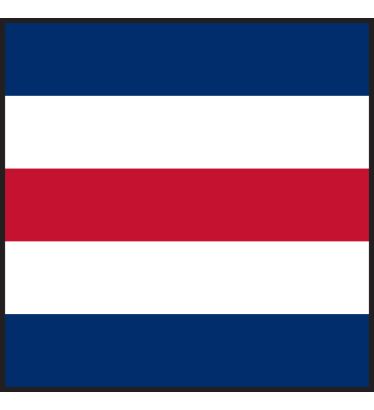 Charlie Flag - Yes - Individual Flag with Brass Snaphooks