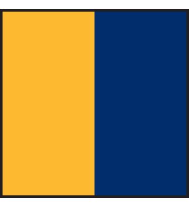 Kilo Flag - Desire to Communicate - Individual Flag with Brass Snaphooks