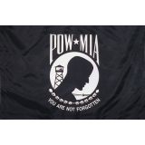 3'x5' POW/MIA Indoor & Parade Flags - Single Face Reverse