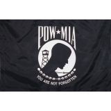 12"x18" POW/MIA 1-Sided Nylon Flag- Outdoor