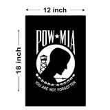18"x12" POW/MIA Garden Flag