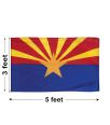 3'x5' Arizona Polyester Outdoor Flag