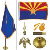 Arizona 8' Heavy Oak Indoor Flag Kit