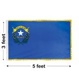 3'x5' Nevada Indoor Nylon Flag 