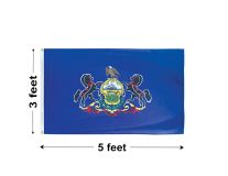 3'x5' Pennsylvania Polyester Outdoor Flag