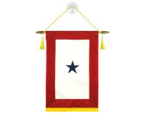 10"x14" Blue Star Service Banners - 1 Star