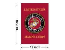 18"x12" U.S. Marine Corps Garden Flag