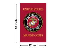 18"x12" U.S. Marine Corps Garden Flag