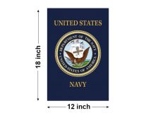 18"x12" U.S. Navy Garden Flags