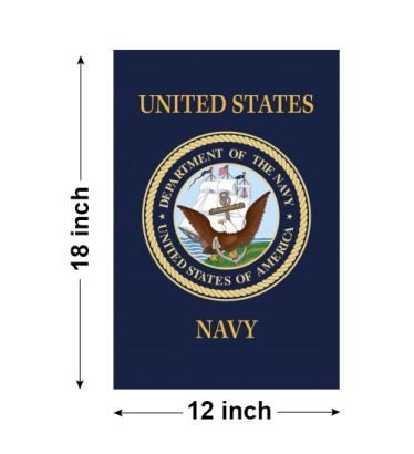 18"x12" U.S. Navy Garden Flags