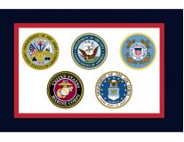 2'x3' U.S. Armed Forces Outdoor Nylon Flag