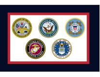 4'x6' U.S. Armed Forces Outdoor Nylon Flag
