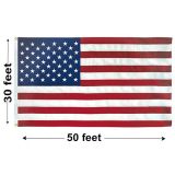 30'x50' U.S. Polyester Outdoor Flags