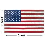 3'x5' U.S. Polyester Outdoor Flags