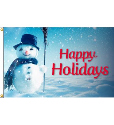 3'x5' Snowman Nylon Flag