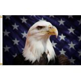 3'x5' Star Field Eagle Nylon Flag