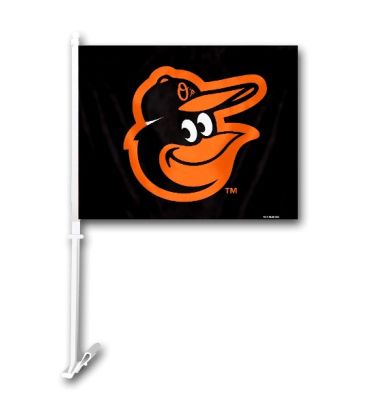 Baltimore Orioles Car Flag Baltimore Orioles Car Flag