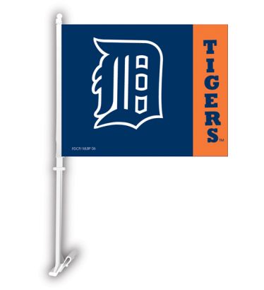 Detroit Tigers Car Flag