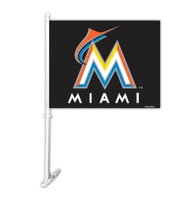 Miami Marlins Car Flag